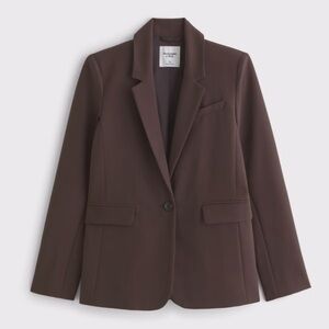 Abercrombie & Fitch Women's Brown Blazer
